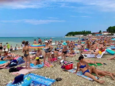 Фотографии пляжа в Дивноморском: встреча с истинной красотой