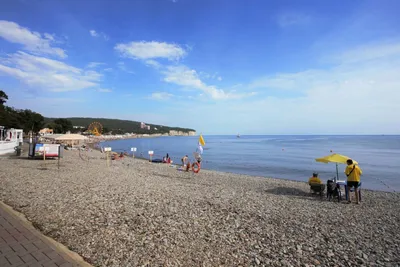 Фото пляжа в дивноморском в формате HD