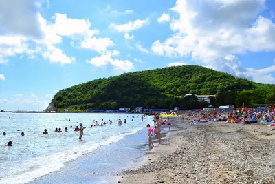 Пляж в Джубге - фотографии высокого качества в HD разрешении