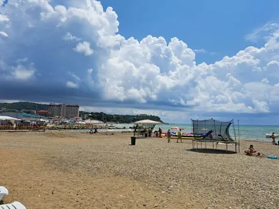 Пляж в Джубге: место, где время останавливается