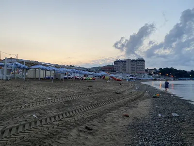 HD фотографии пляжа в Джубге
