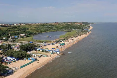 Фото пляжа в Голубицкой - великолепные закаты и рассветы