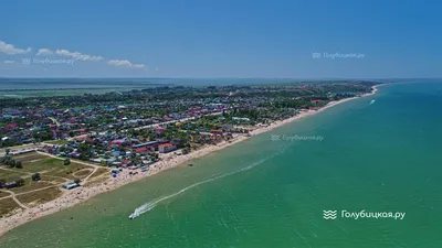 Откройте для себя красоту пляжа в Голубицкой через фотографии