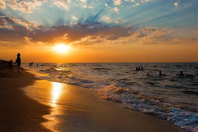 Фотографии, которые покажут вам красоту пляжа в Голубицкой
