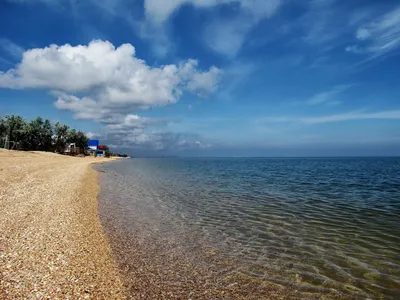8) Фото пляжа в Голубицкой в формате png