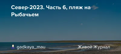 Пляж в рыбачьем: красота морского побережья в объективе