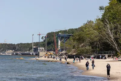 Фотографии пляжа в Светлогорске: морская сказка