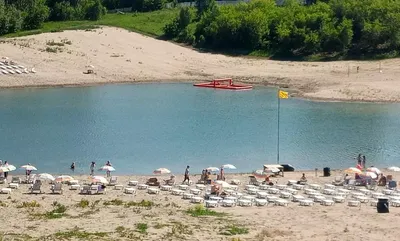 Фотографии, которые покажут вам красоту природы на пляже Водный мир в Барнауле