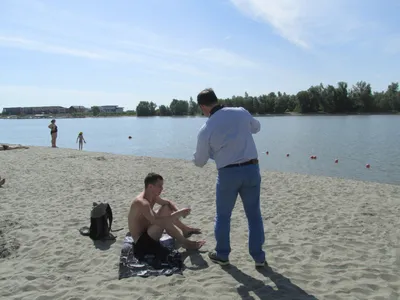 Фотографии, которые покажут вам красоту пляжа Водный мир в Барнауле