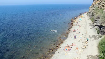 Новое изображение пляжа высокий берег Анапа в HD качестве