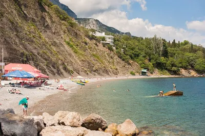 Пляж Зеленый мыс Алупка: качественные изображения для скачивания