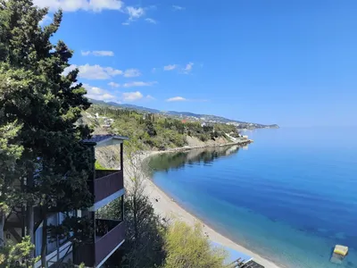 Фото Пляжа Зеленый мыс Алупка - новые снимки