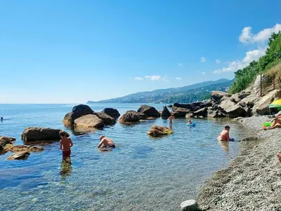 Пляж Зеленый мыс Алупка: красивые картинки для скачивания