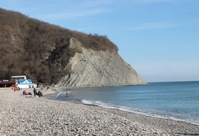 Природная красота пляжа Геленджика сегодня