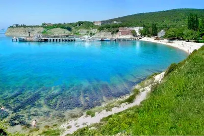 Фотографии голубой бухты в Геленджике: красота морского побережья