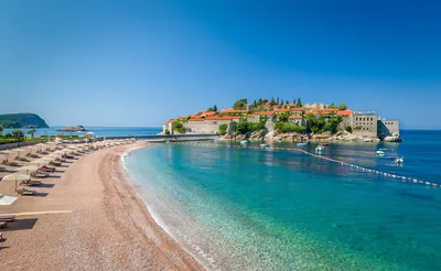 Фото пляжей Черногории в WebP формате