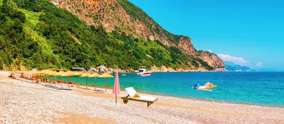 Фото пляжей Черногории для путешественников