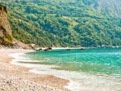 Фото пляжей Черногории с видом на море