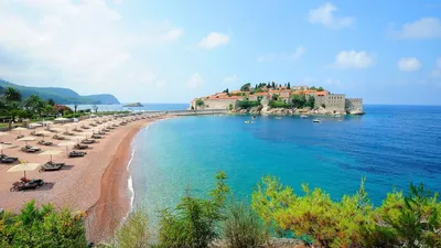 Пляжи Черногории: наслаждайтесь красотой природы на фото
