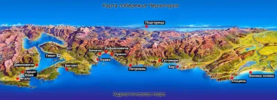 Пляжи Черногории на фото: место, где можно расслабиться и насладиться пейзажами