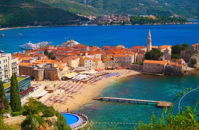 Фотографии пляжей Черногории в хорошем качестве и webp формате