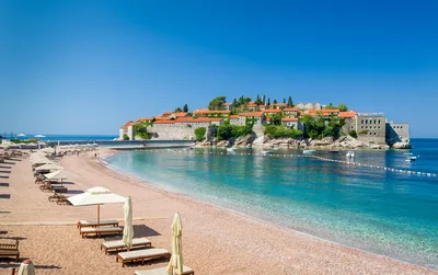 Фотографии пляжей Черногории в 4K разрешении