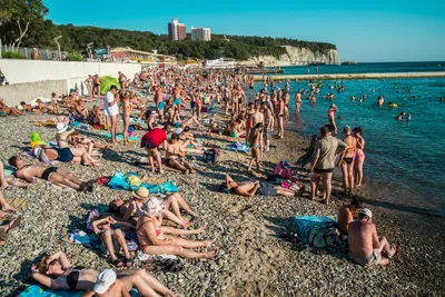 Пляжи Дивноморска: фотографии удивительных морских пейзажей