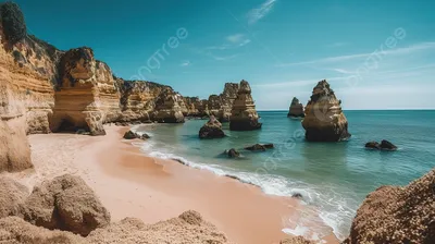 Фотографии, показывающие великолепие Пляжей Алгарве