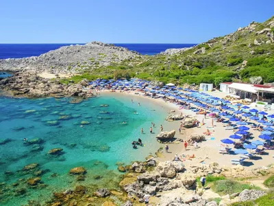 Удивительные пляжи Греции: фотоотчет