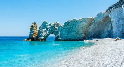 Пляжи Греции: 4K изображения для скачивания