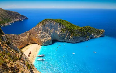 Пляжи Греции: красивые фотографии в формате JPG