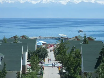 Фотографии Иссык-Куля: идеальное сочетание воды и гор