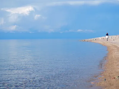 Пляжи Иссык-Куля: удивительные виды на фото