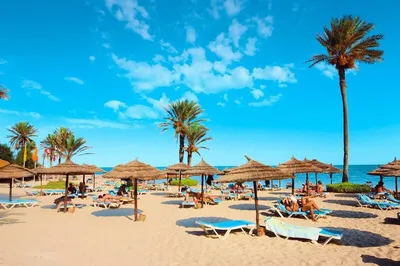 Фото пляжей Хаммамета для использования на сайте