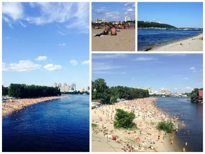 Фото пляжей Киева: наслаждайтесь красотой природы на экране вашего устройства