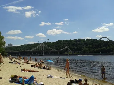 Фото пляжей Киева: наслаждайтесь красотой природы на вашем устройстве