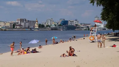 Фотографии пляжей Киева: наслаждайтесь красотой родного города на побережье