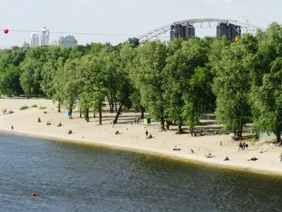 Фото пляжей Киева на 2024 год