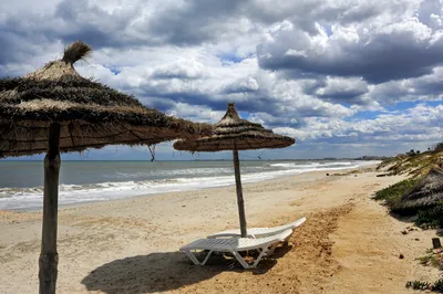 Панорамные фотографии пляжей Махдии