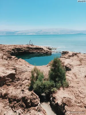 HD фото Мертвого моря с потрясающими оттенками