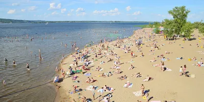 Фотографии пляжей Москвы - уникальные моменты