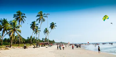 Удивительные пейзажи пляжей Гоа на фото
