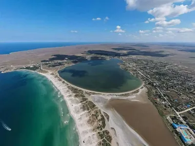 Пляжи Оленевки на фото: место, где встречаются небо и море