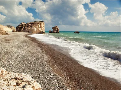 Фото пляжей Пафоса в разных форматах