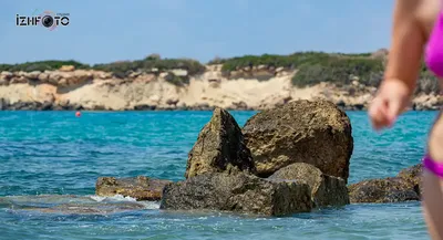 Фото пляжей Пафоса с красивыми видами