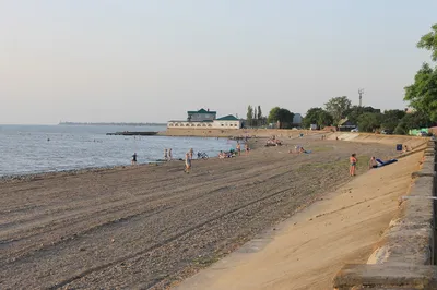 Новые фото пляжей Приморско-Ахтарска