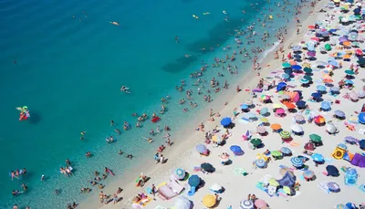 Фото: Пляжи Рима: красота и умиротворение на фотографиях.