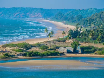Фото пляжей северного Гоа для путешественников