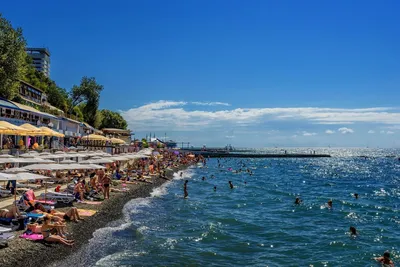 Пляжи Сочи: Красивые фотографии для скачивания в форматах PNG, JPG, WebP
