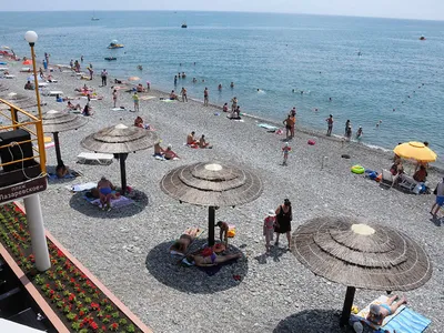 Картинки пляжей Сочи в формате 4K
